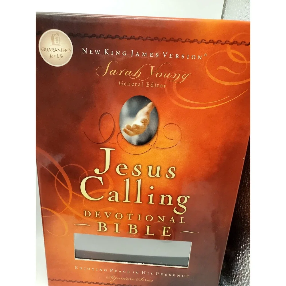 New In Box: Jesus Calling Devotional Bible – Signature Series (NKJV)